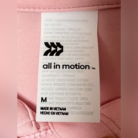 All in Motion half zip sweatshirt. Size medium. - Picture 4 of 5